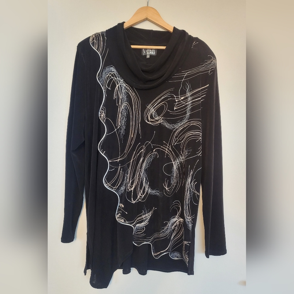 Vintage European blouse size 58